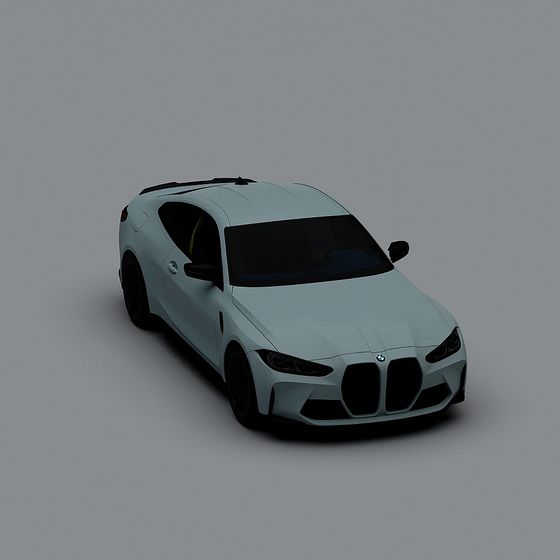 High-Performance Sports Car 3D model