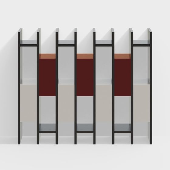 Urban Partition 3D Model for Modern Design