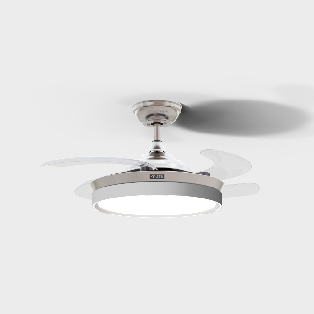 Mingjiahui - ซีรีส์สมัยใหม่ - โคมไฟพัดลมเพดานใบตรง FZ1017