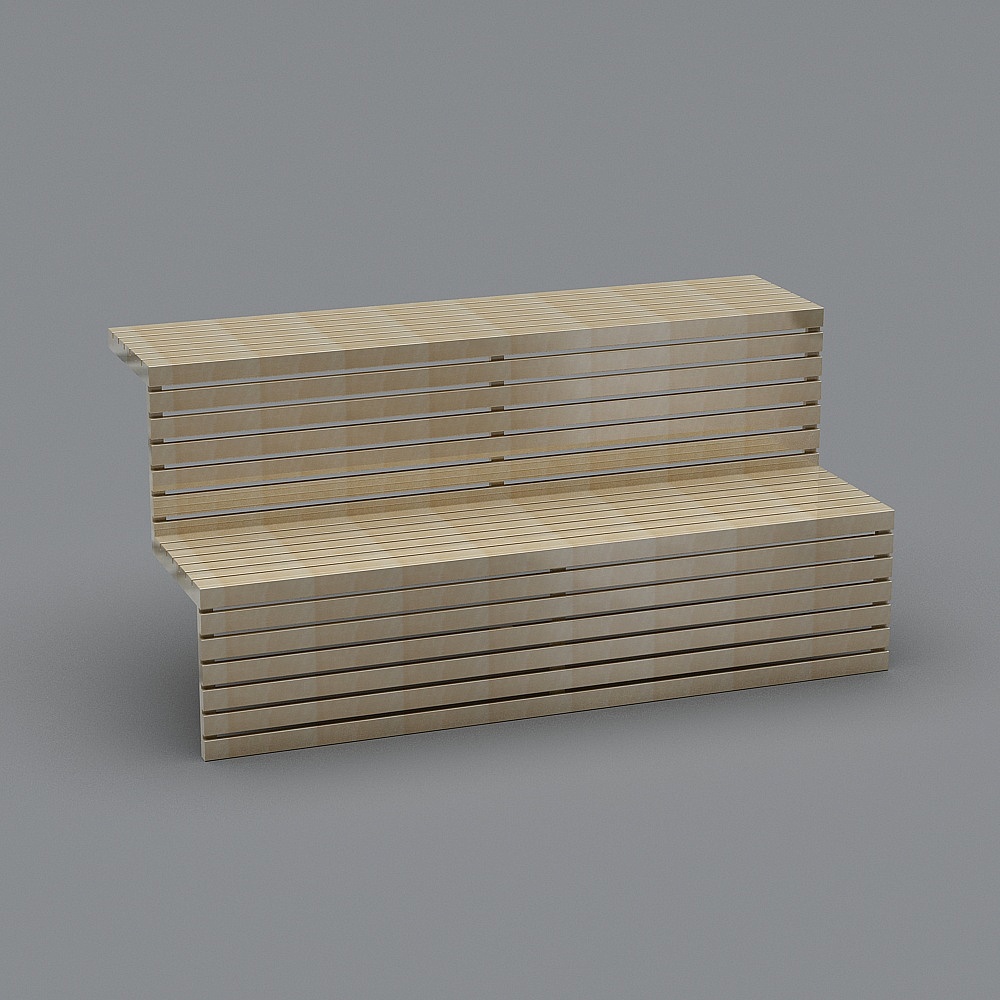 Sauna à deux niveaux