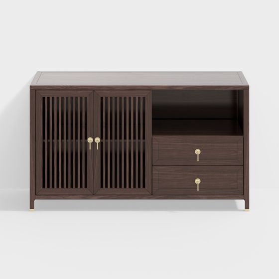 Urban Elegance Media Console 3D model