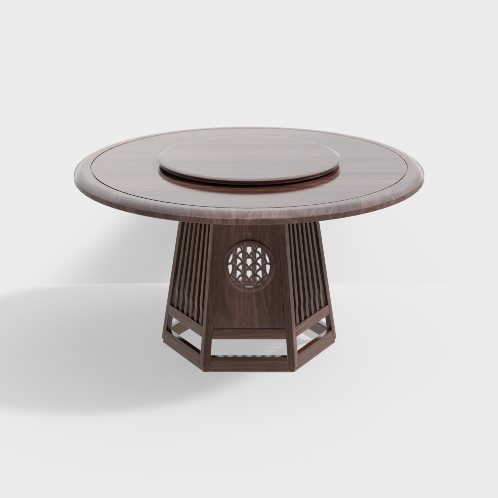 8N801 round dining table