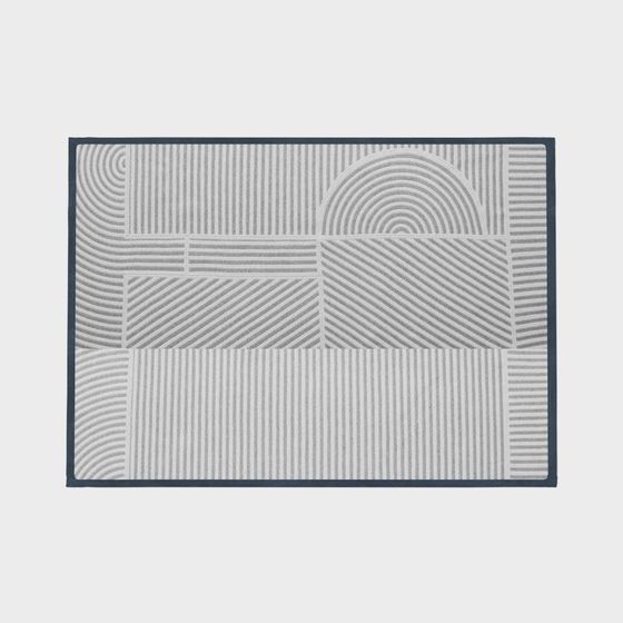 Stylish Abstract Geometric Carpet 3D model