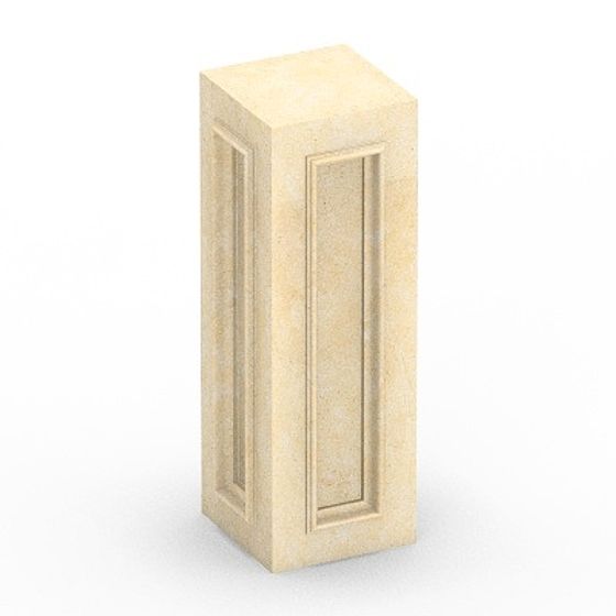 Brown Square Column for Multiple Uses