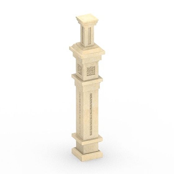 Elegant White Roman Column for Decor