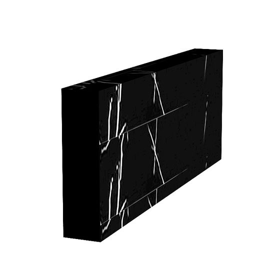 Modern Baseboard,black