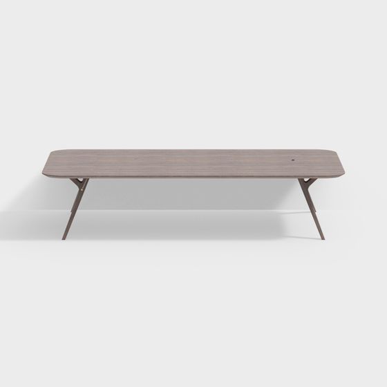 Sleek Conference Table 3D model for Modern Interiors