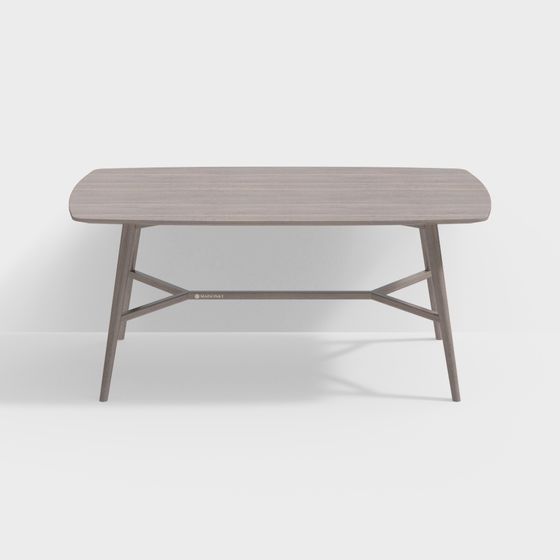 Elegant Coffee Table 3D model for Creative Spaces