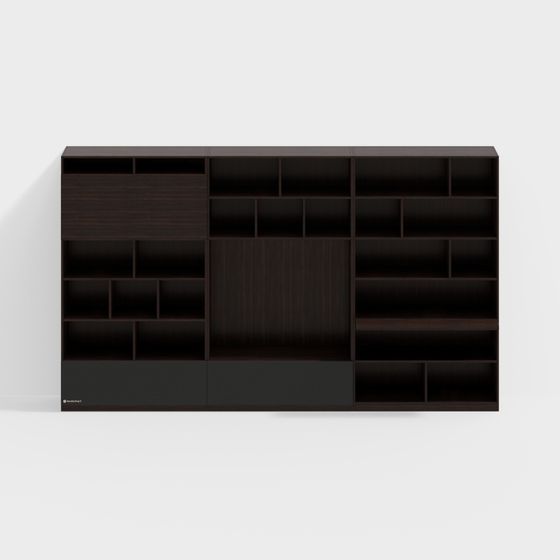 Urban Storage 3D Model Bookshelf