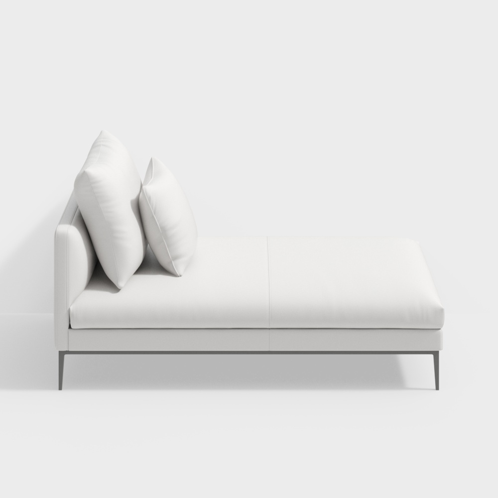 Corner Sofa/SF-M1026 Armless Concubine