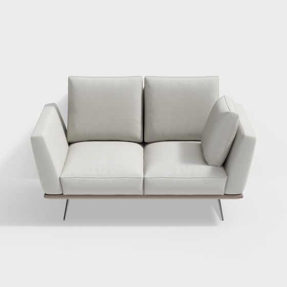 Canapé double/SF-M1038 2 places à accoudoirs doubles