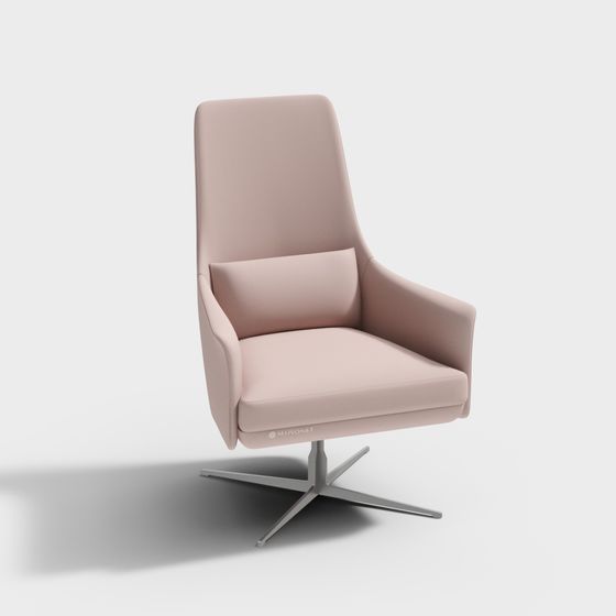 Stylish Low Poly Armchair 3D model