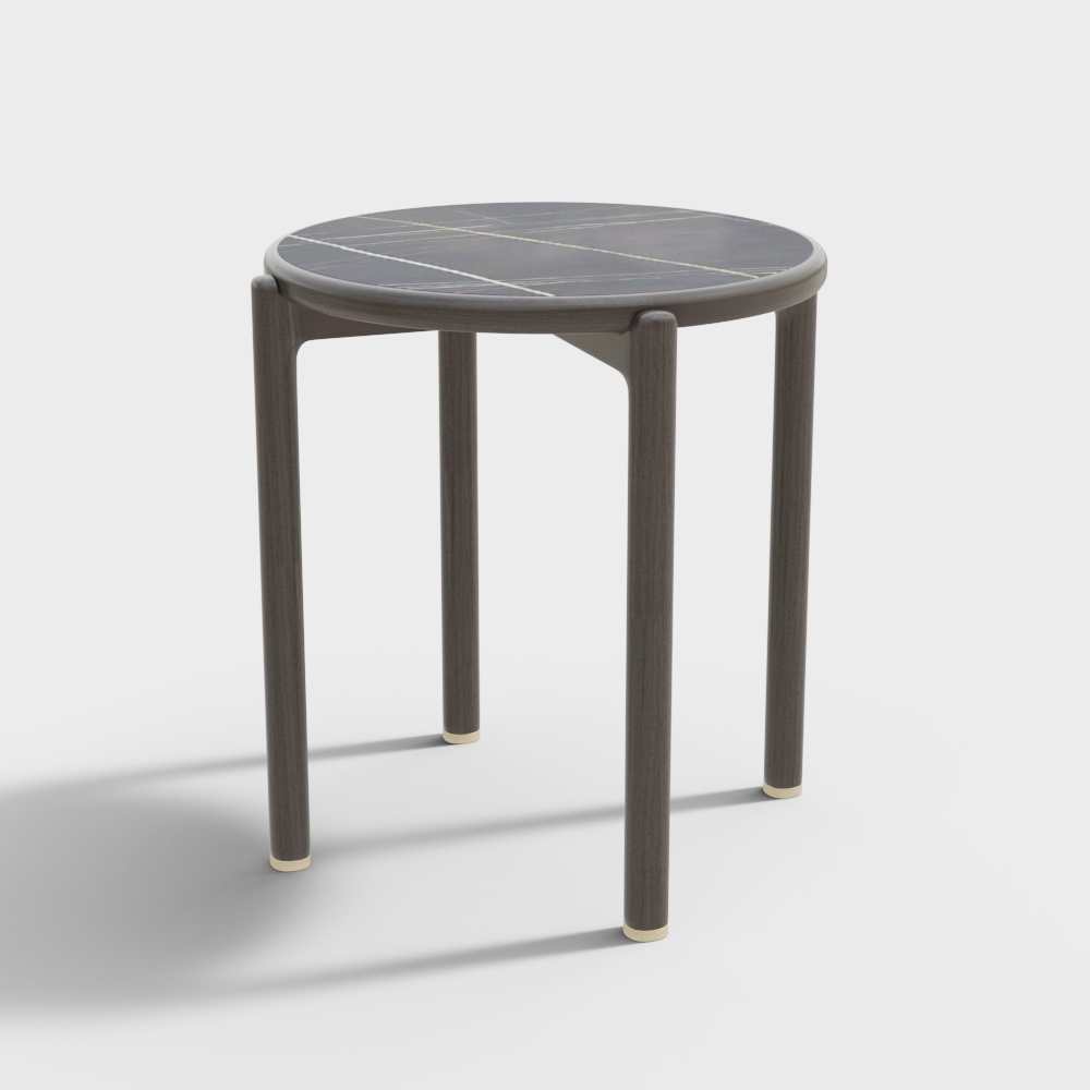 Oriental minimalism—corner table—ZJ-036