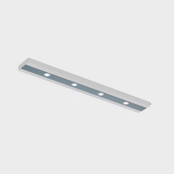 Sleek LED Strip Light 3D model for Modern Interiors