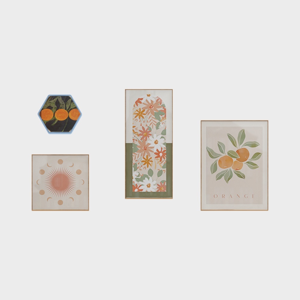 Nature's Rhythm 3D Model Collection – Colorful Plants