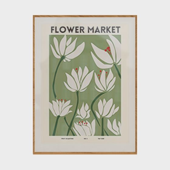 Vibrant Flower Market 3D Model