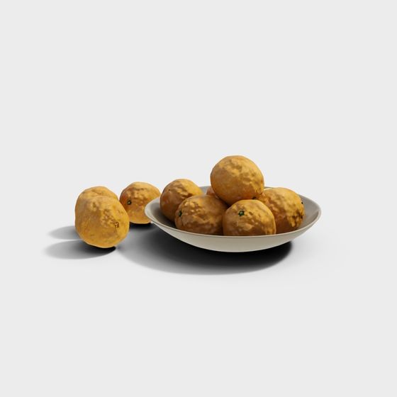 オレンジ色の飾り