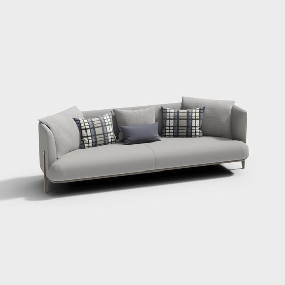 Urban Comfort Sofa 3D model
