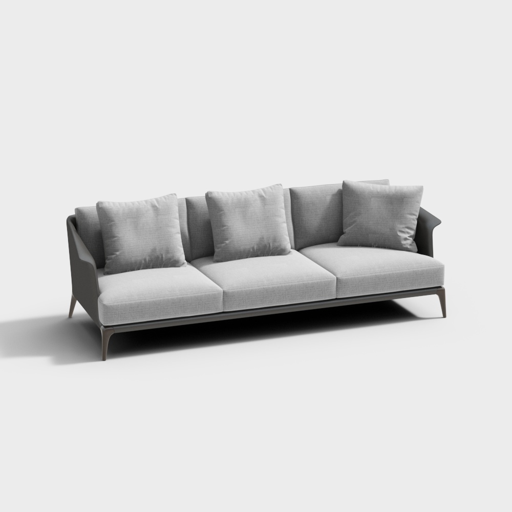 Minimalist—3-seat sofa—2236