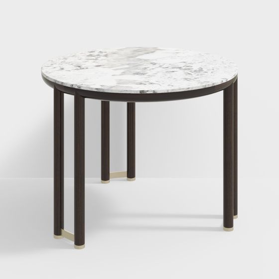 붉은 광장 프린트 - 미니멀리스트 - 소형 커피 테이블 - ZC-038B