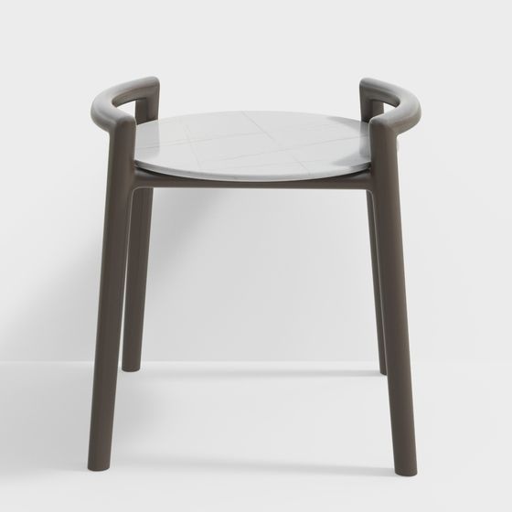 Urban Stool 3D model for Modern Interiors