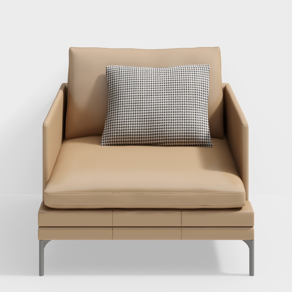 Oriental minimalist - single sofa - S2868