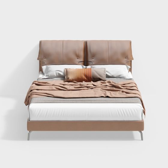 Urban Retreat Bed 3D model