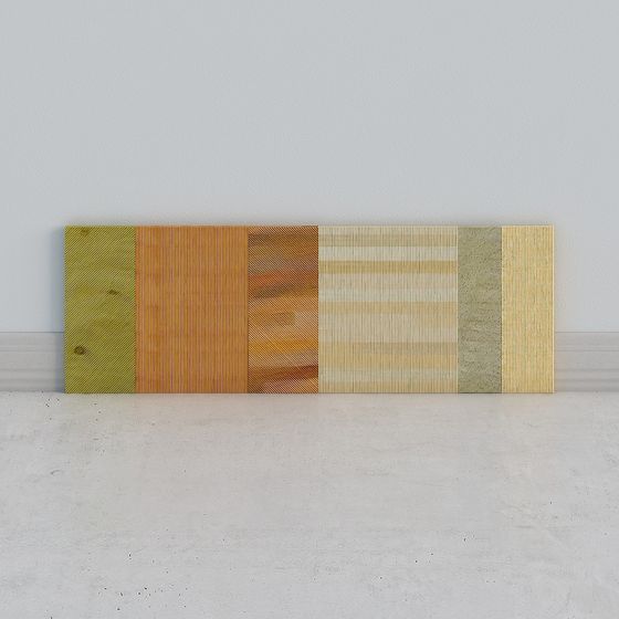 Unique Low-Poly Nature-Inspired Wall Panel 3D model