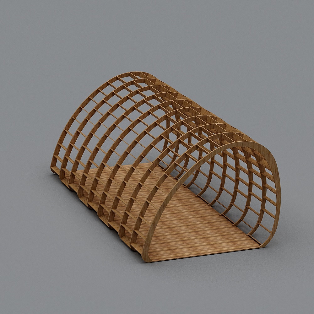 modern corridor frame