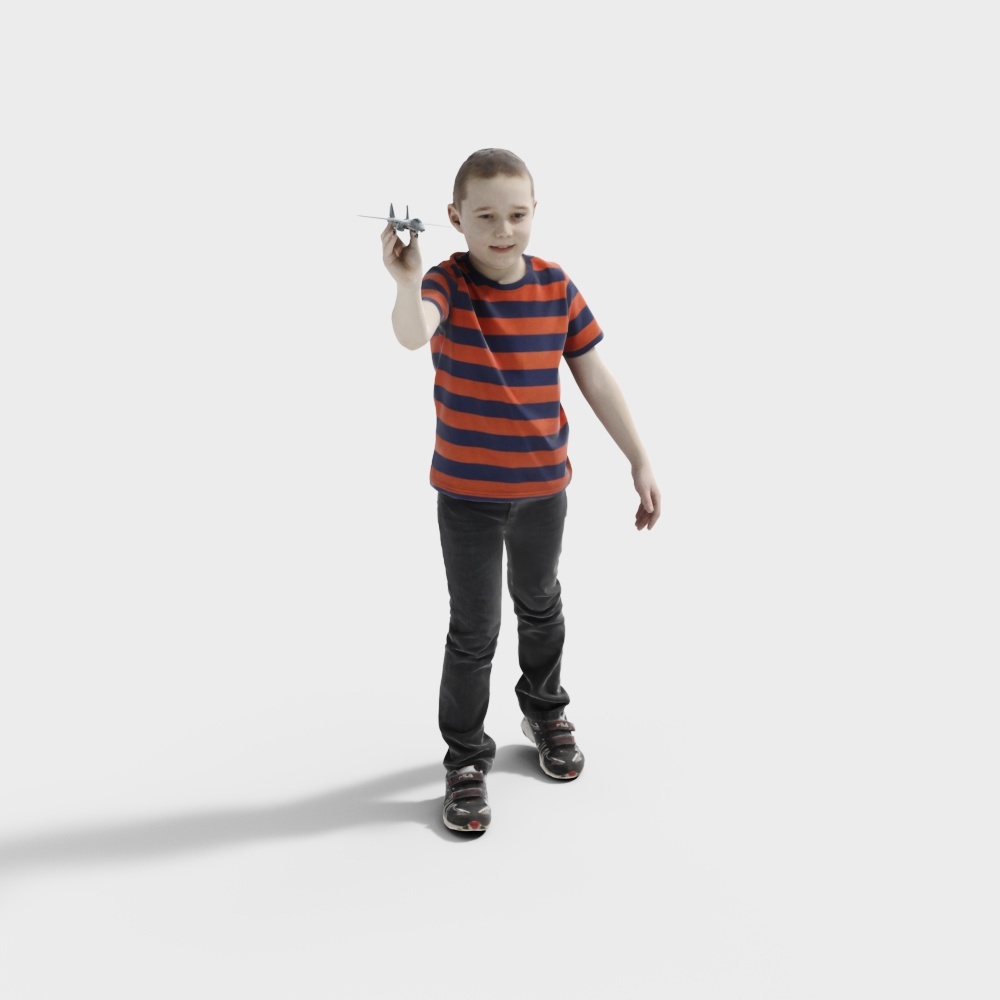 Playful Companion 3D Model for Creative Projects