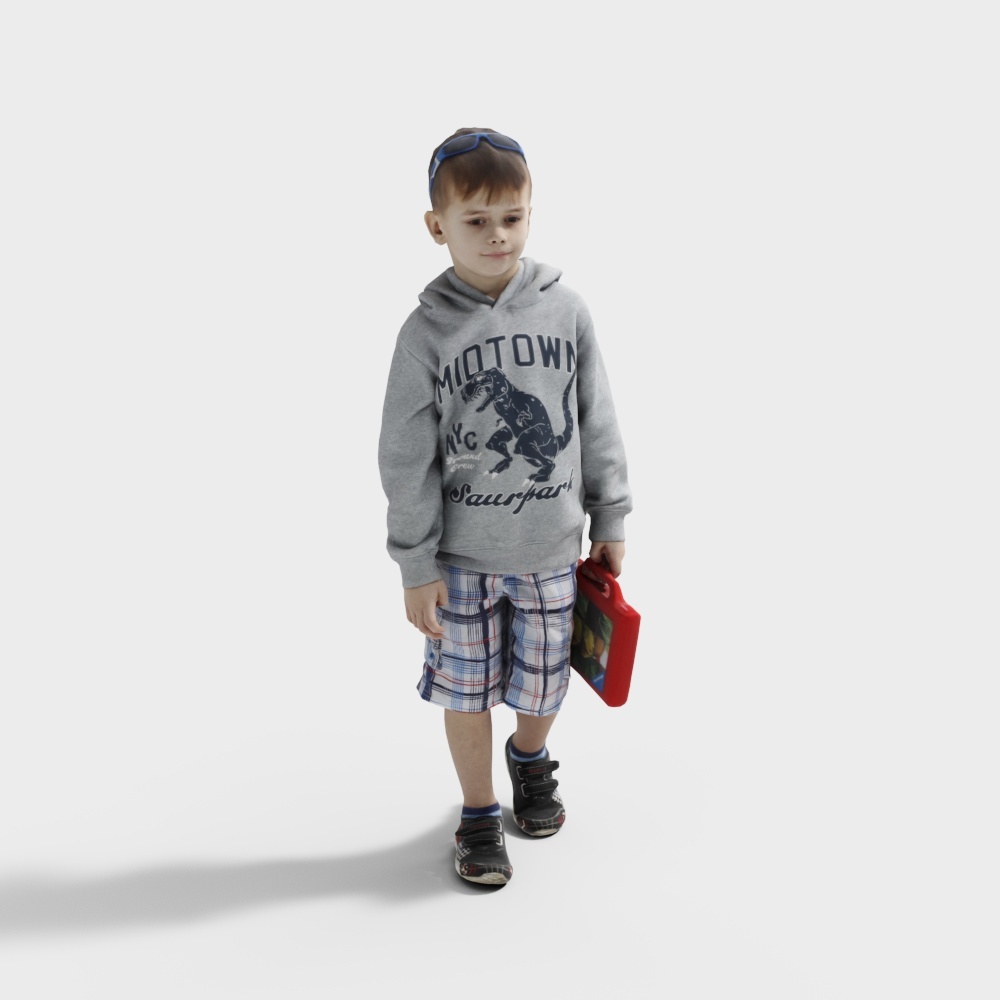 Vibrant School Adventurer 3D Model