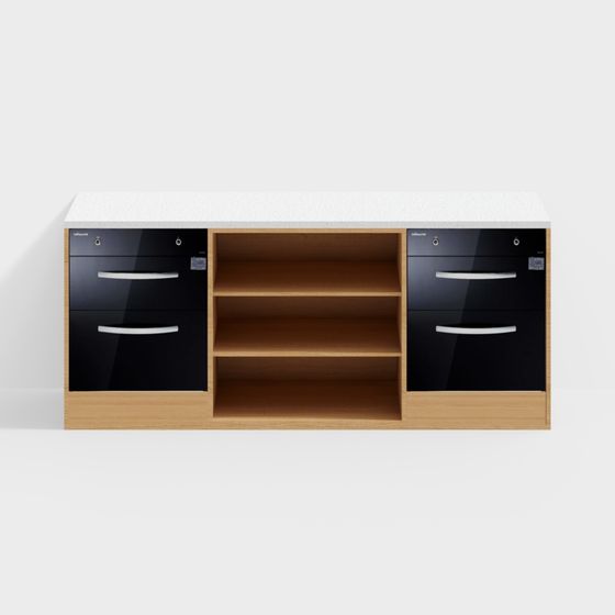 Modern Urban Living Room TV Cabinet 3D model