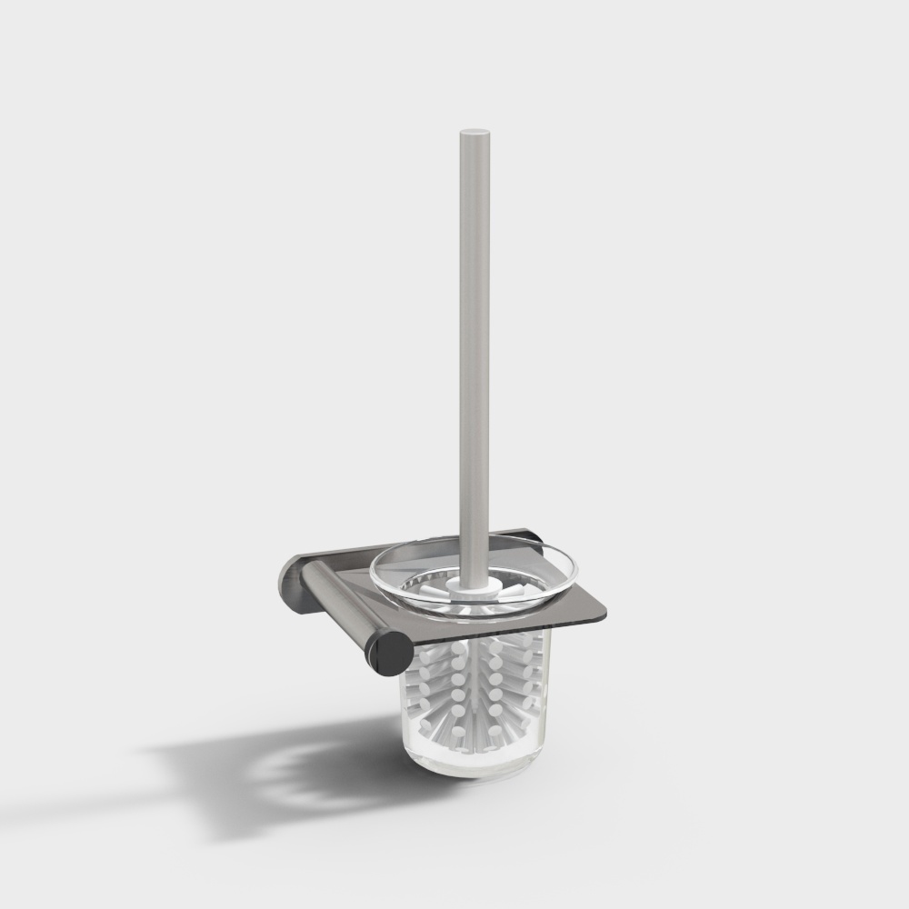 Wrigley space aluminum toilet brush AE567609T iron ash