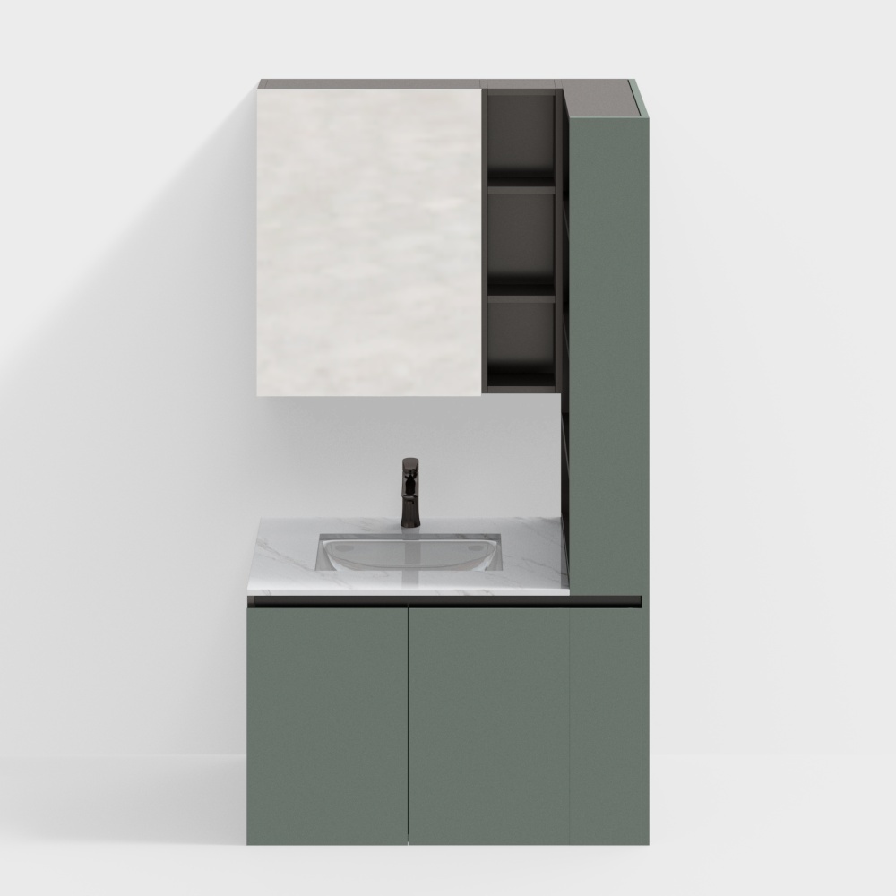 Counter basin cabinet vanity Ceramic wash basin wastafel westafel