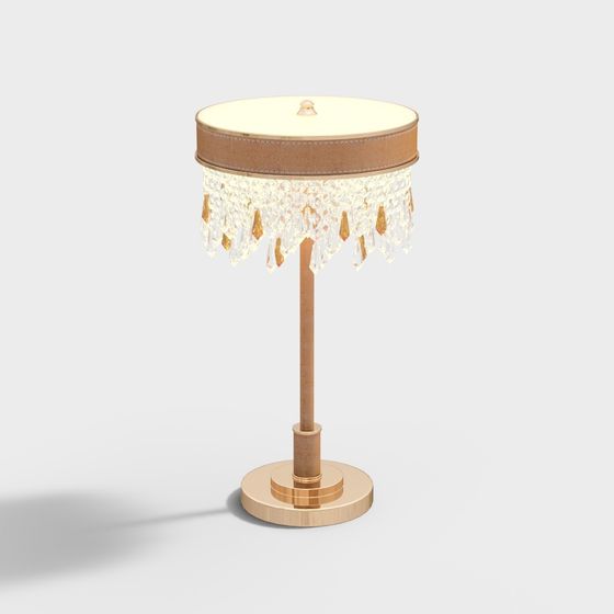 Elegant 3D Table Lamp Model for Stylish Interiors