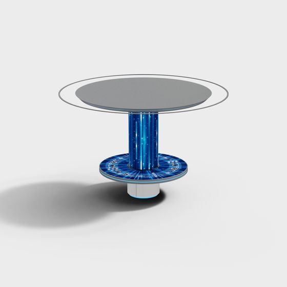 Future Light Round Table 3D model
