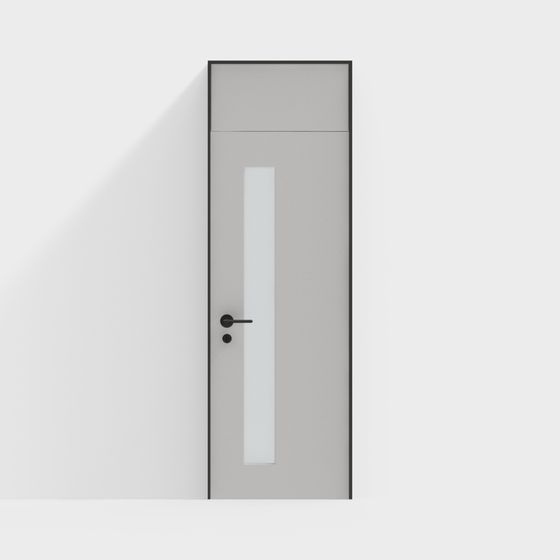 Minimalist Door 3D model