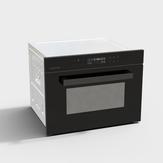 Modern Embedded Oven 3D Model