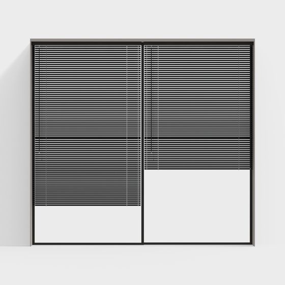 Cửa sổ kính suốt từ trần đến sàn có cửa cuốn - XS