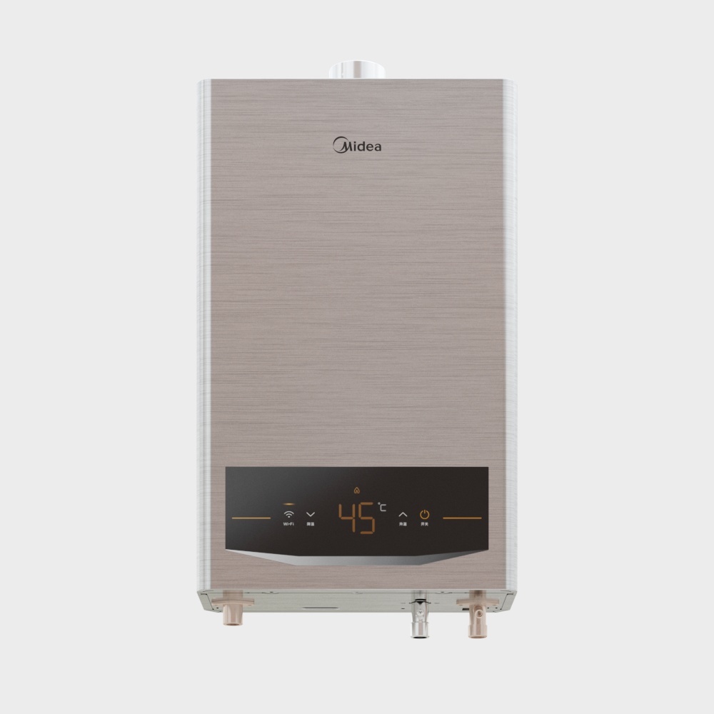 Midea Gas Water Heater 3D Model for Modern Design