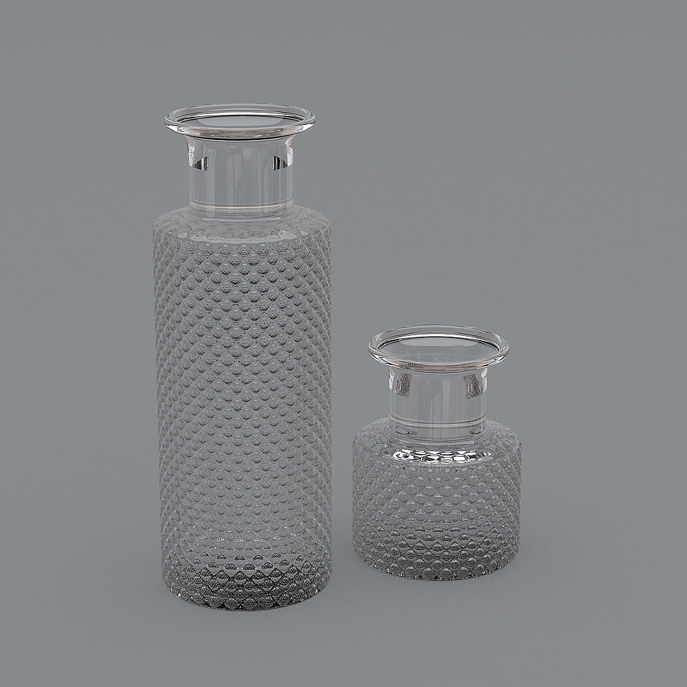 Glass bottle ornaments-wx