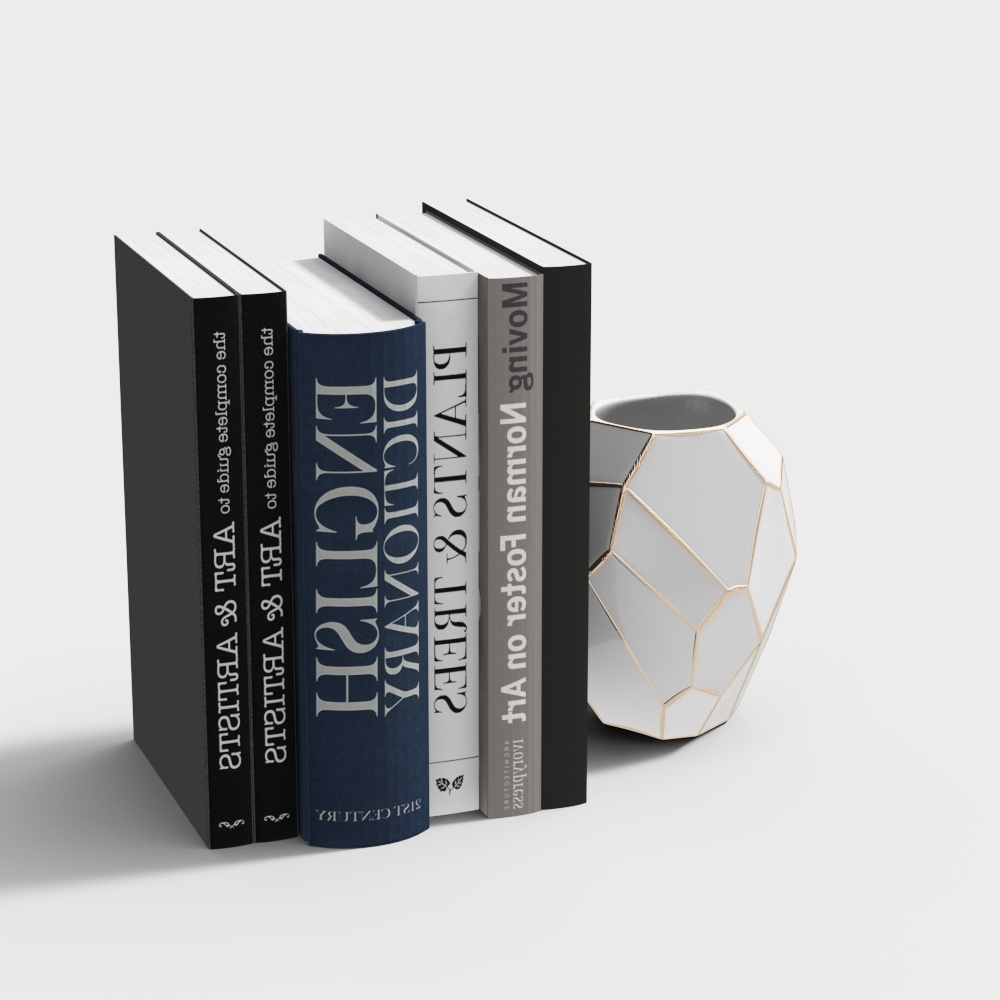 Book ornaments-wx
