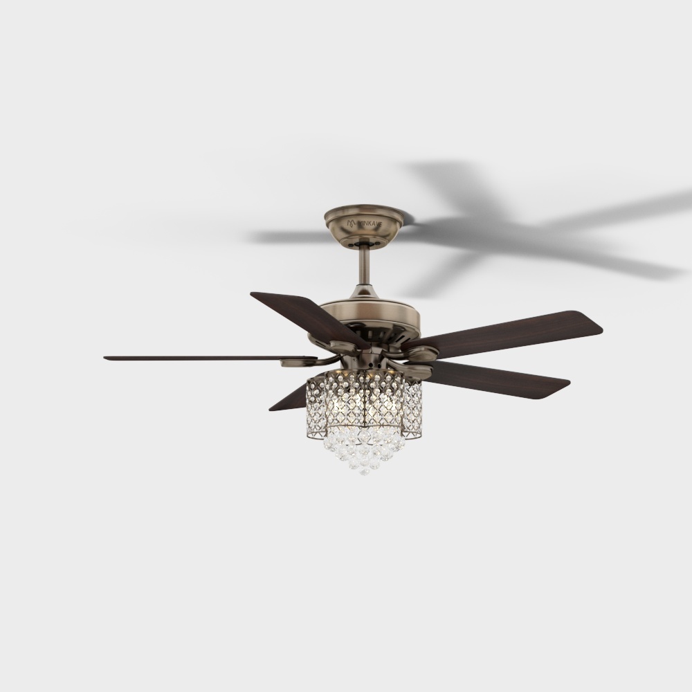 Mingjiahui-Light luxury series-Straight leaf ceiling fan light-M52-A023AO