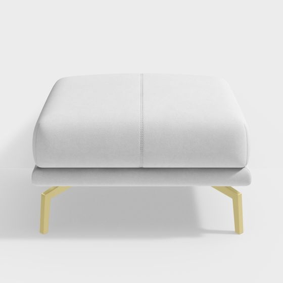Stylish Urban Sofa Stool 3D model for Creative Projects