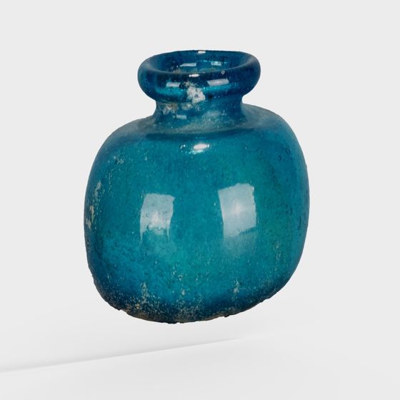 Low Polygon Water Bottle 3D model