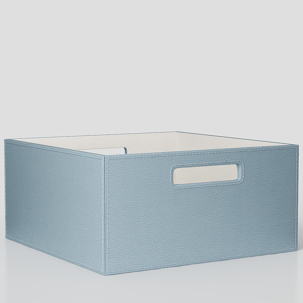 Boîte à bijoux 290x290x140 bleue