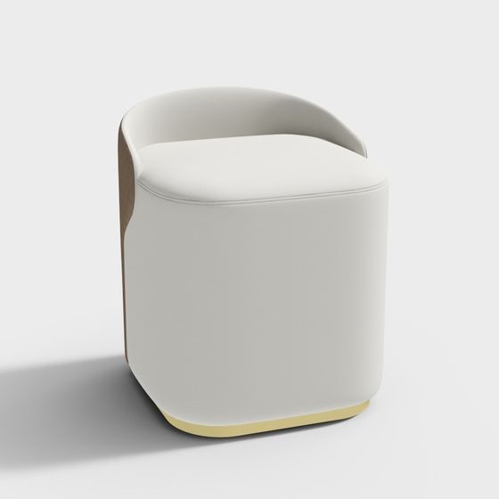 Urban Comfort Ottoman 3D model