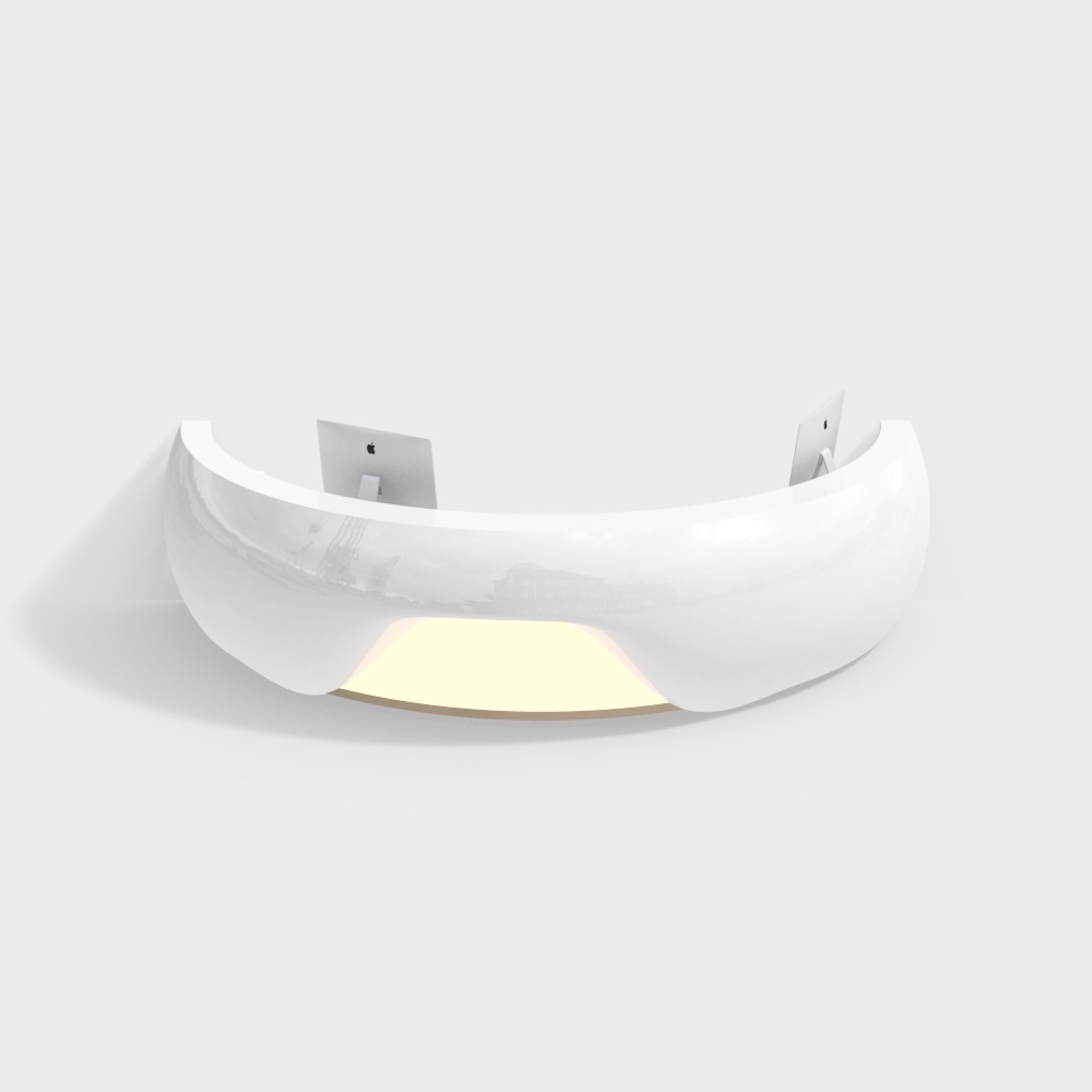 Smart Minimalist Light Fixture 3D Model