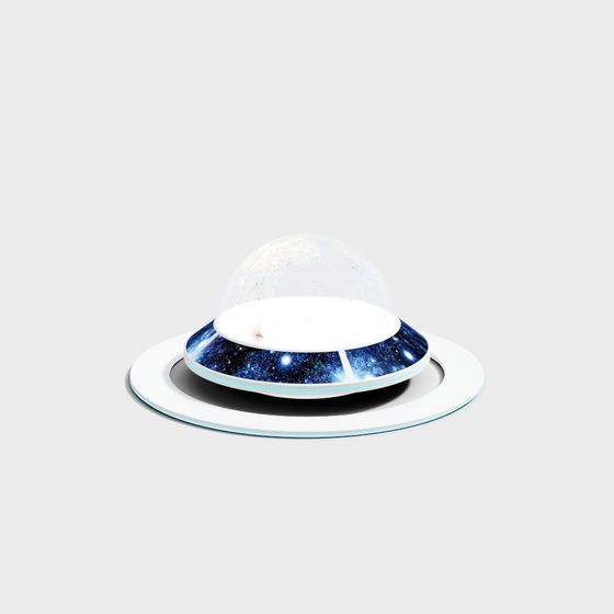 Unique UFO 3D Model for Creative Projects