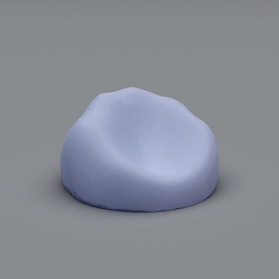 Low Poly Snow Pile 3D model